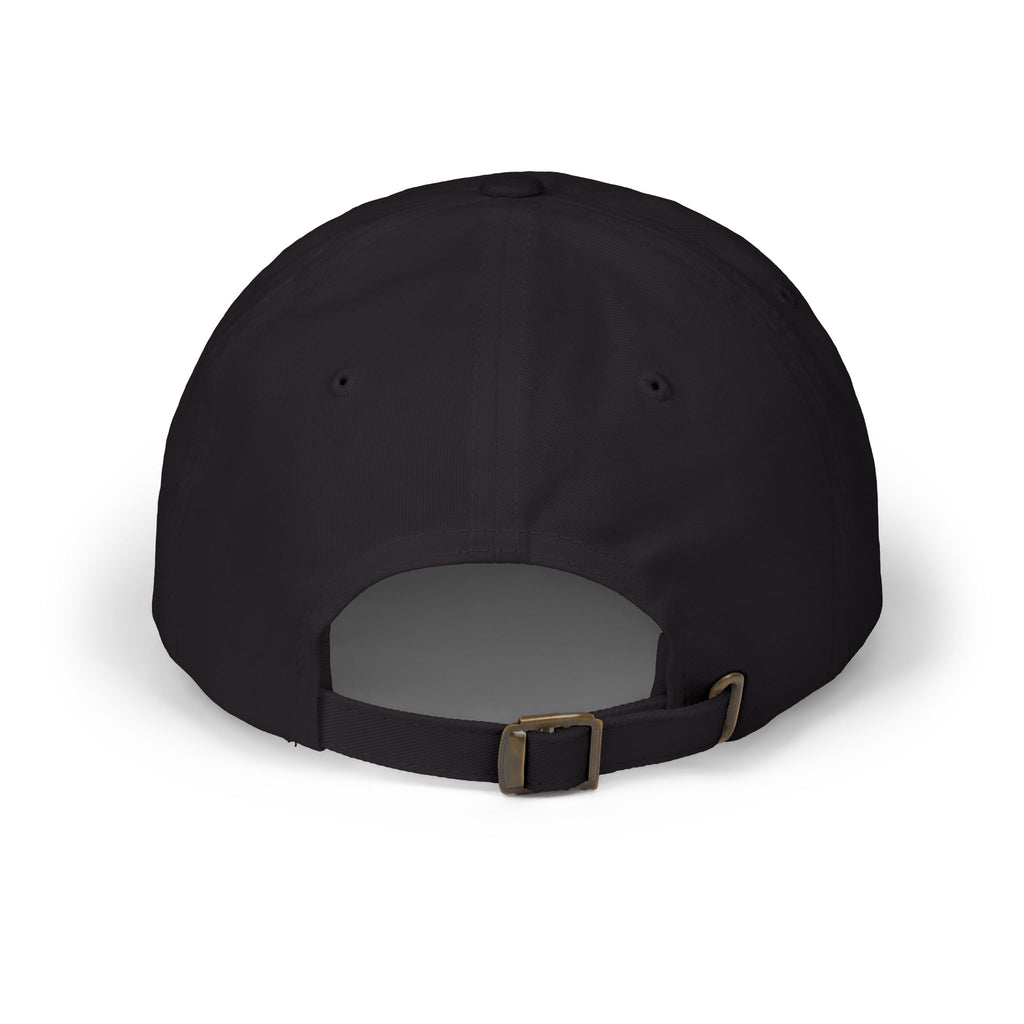 Classic Dad Cap — Minimal Embroidered Crest Baseball Hat