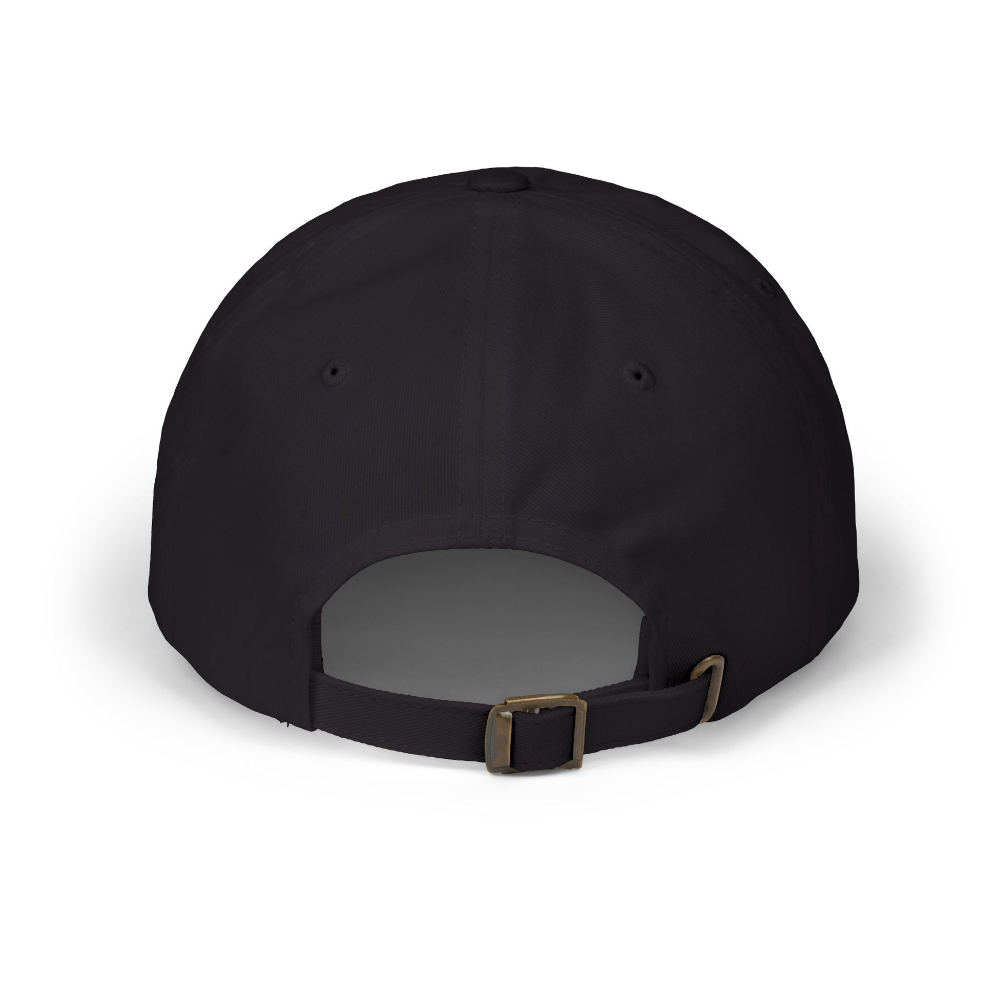 Classic Dad Cap — Minimal Embroidered Crest Baseball Hat