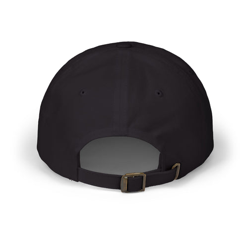Classic Dad Cap — Minimal Embroidered Crest Baseball Hat