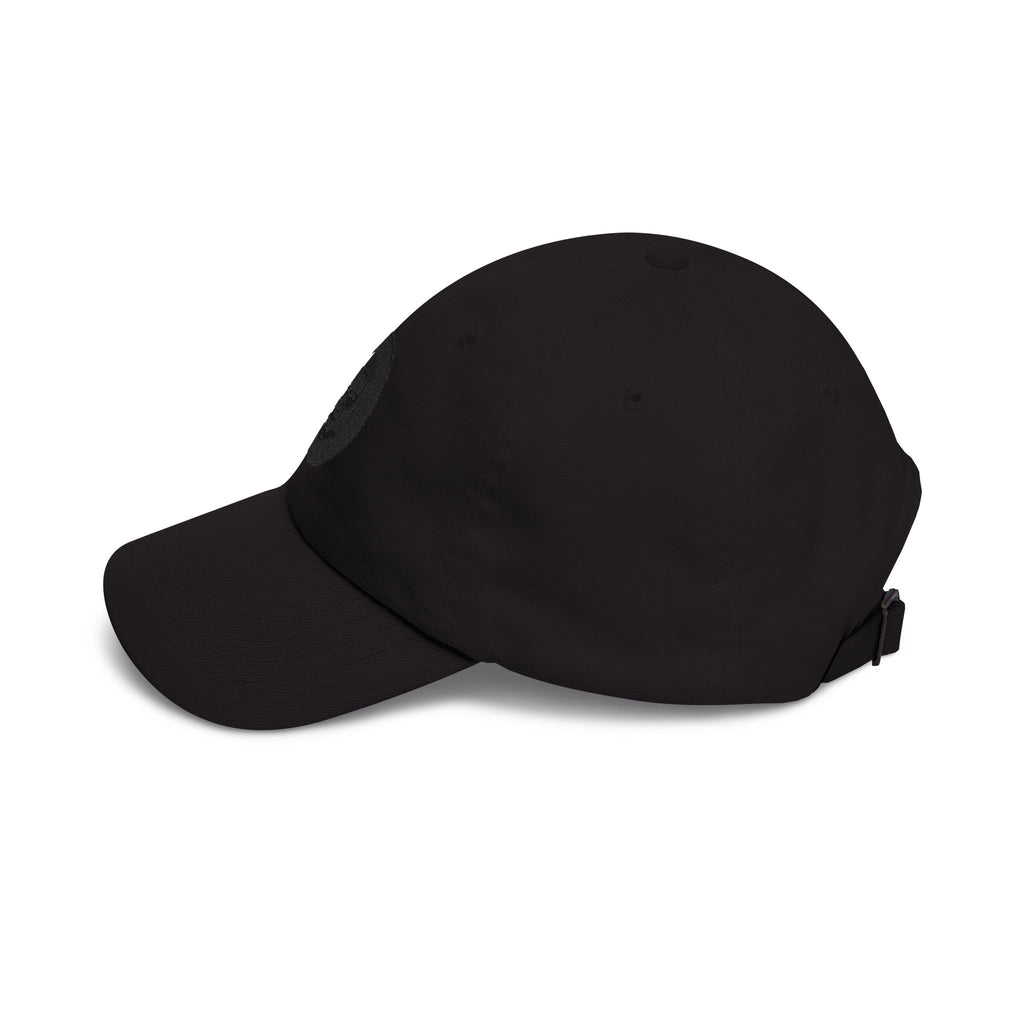 Classic Dad Cap — Minimal Embroidered Crest Baseball Hat
